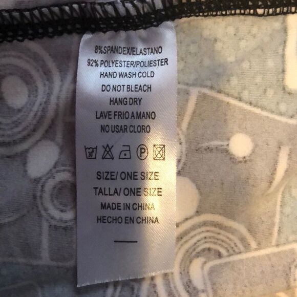 Legging Army Camera Print One Size Leggings - Picture 3 of 4